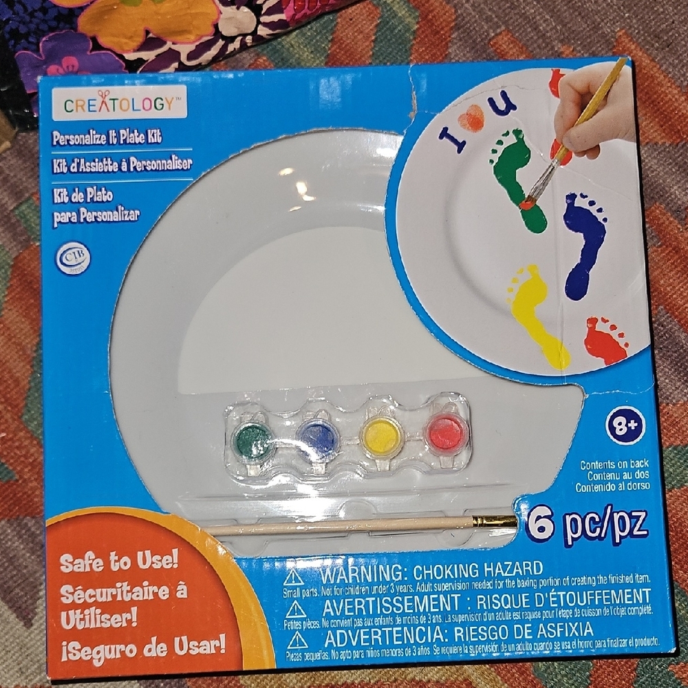 Creatology Footprint Plate Kit